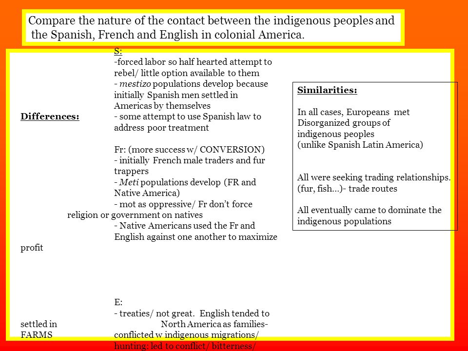 European contact with native North Americans Essay Paper